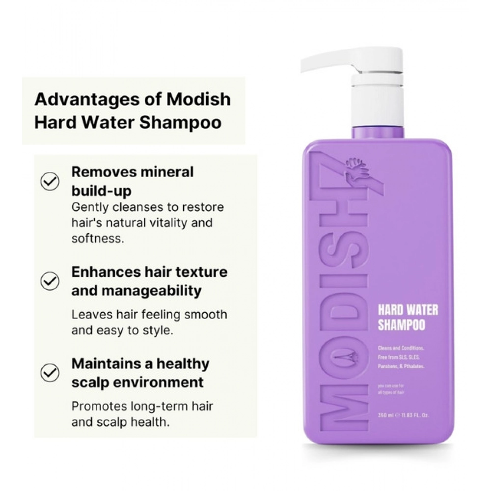 Unisex Protein Hard Water Shampoo (350 ML) - Image 2