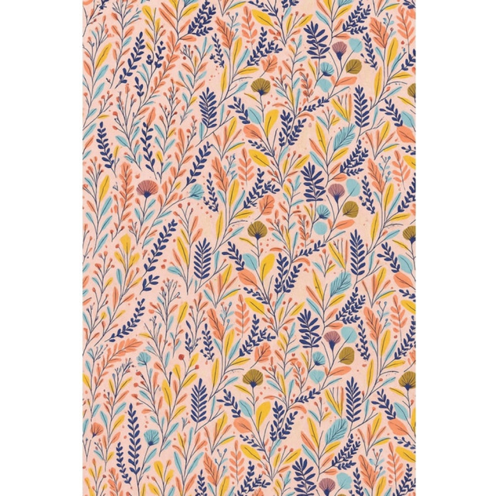 Microfiber Floral Printed Single Bedsheet with 1 Pillow Cover (Multicolor) - Image 3