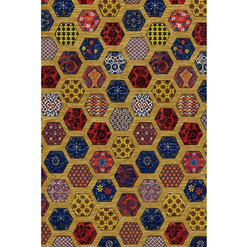 Microfiber Floral Printed Single Bedsheet with 1 Pillow Cover (Multicolor) - Image 3