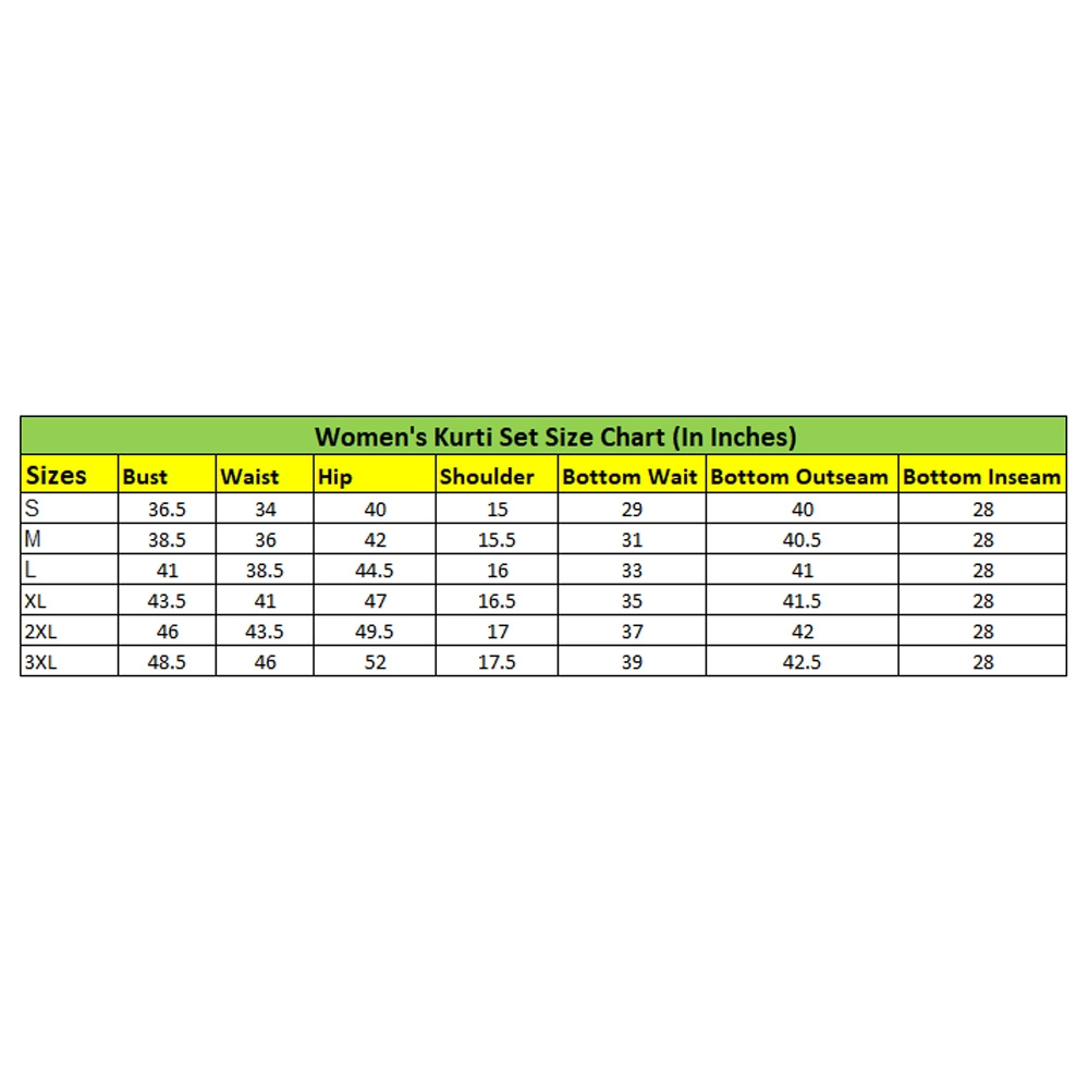 Women's Roman Silk Embroidery 3-4th Sleeve Round Neck Kurti, Palazzo And Dupatta Set (Orange-Pink) - Image 2