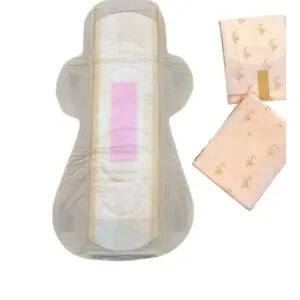 Pack of_12 Pcs Cotton Bamboo Sanitary Pads with Wings (White, each pack_6 pads)