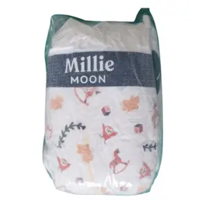 Pack of_10 Pcs Cotton Baby Diapers (White)
