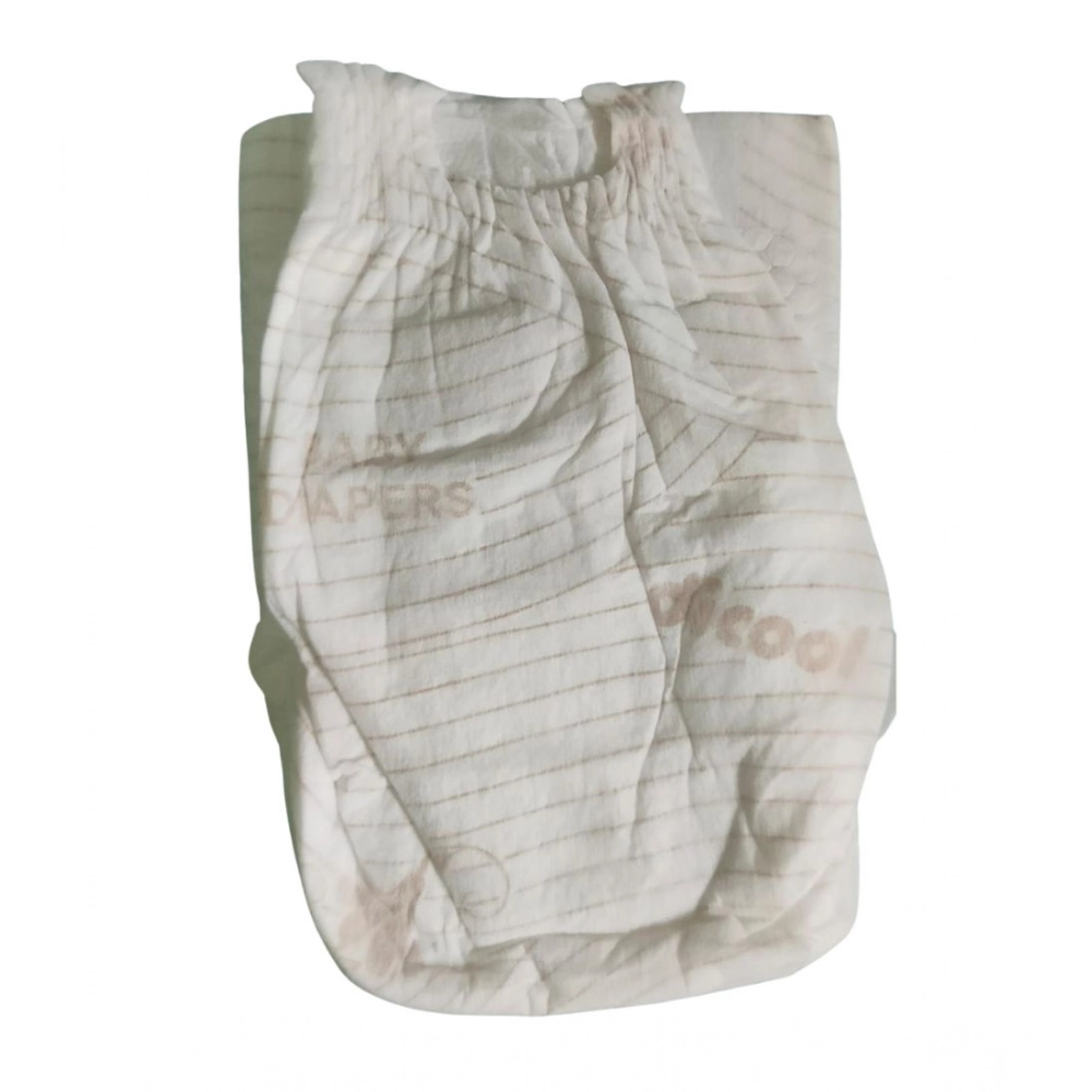 Pack of_10 Pcs Cotton Baby Diapers (White) - Image 2