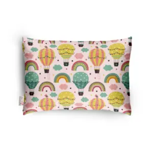 Soft Plush Printed Baby Infant Pillow for Kids Age 1 To 5 Years (Multicolor)