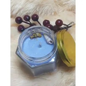 Pack Of_2 Soy Wax And Bees Wax Blend Candles Liquid Volume 80