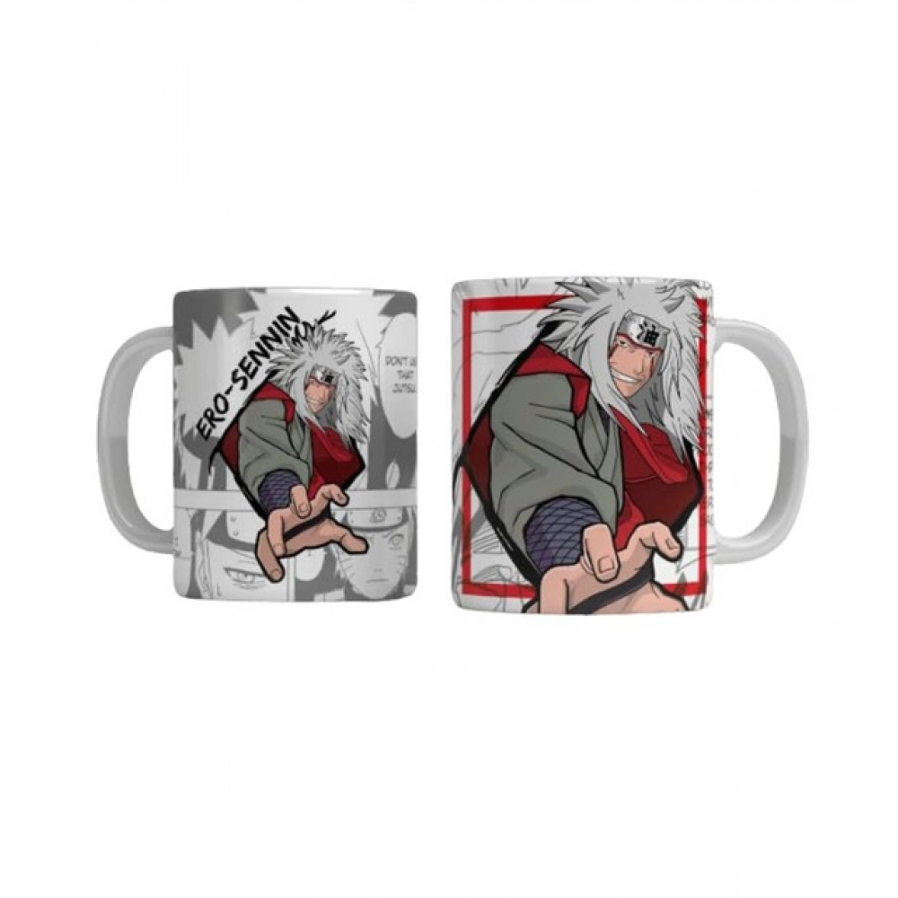 Anime Jiraiya Ceramic Printed Coffee Mug (White)